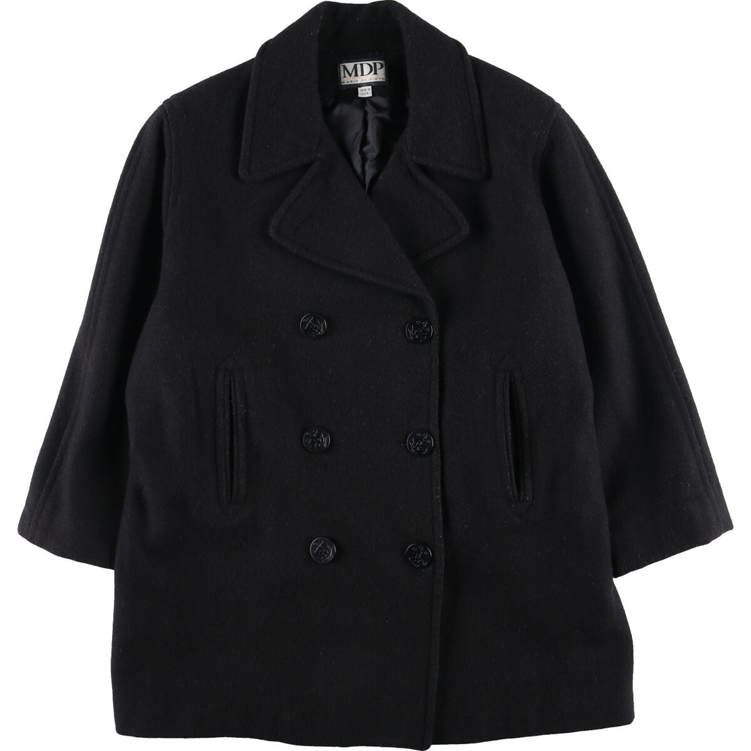 MARIO DE PINTO peacoat, made in USA, women's L /eaa407110