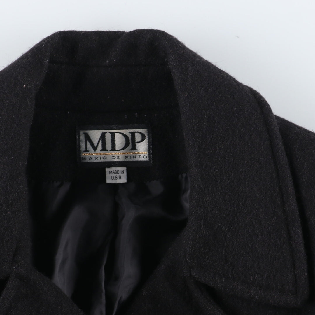 MARIO DE PINTO peacoat, made in USA, women's L /eaa407110