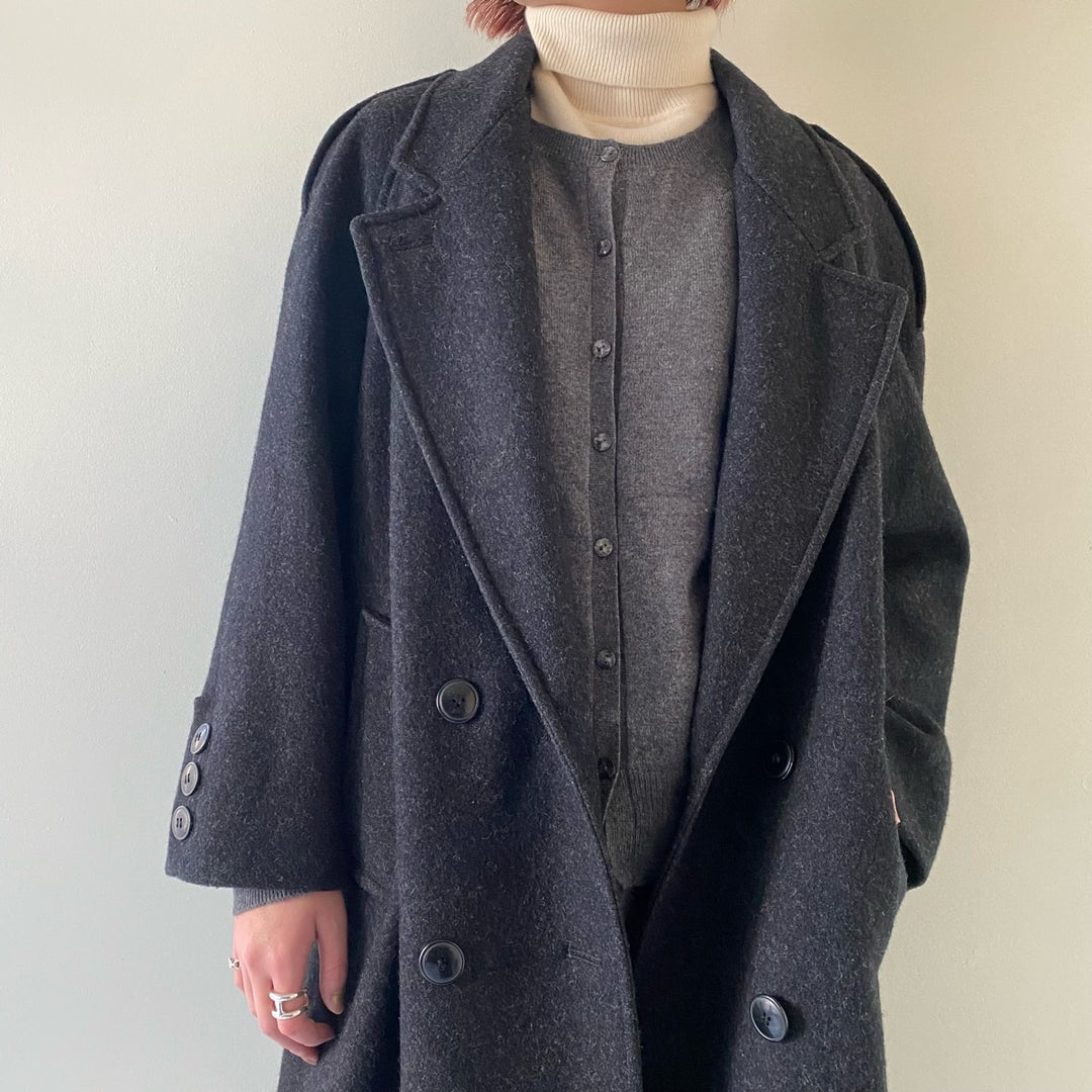 INTERNATIONAL SCENE Wool Long Coat Women's M /eaa407170