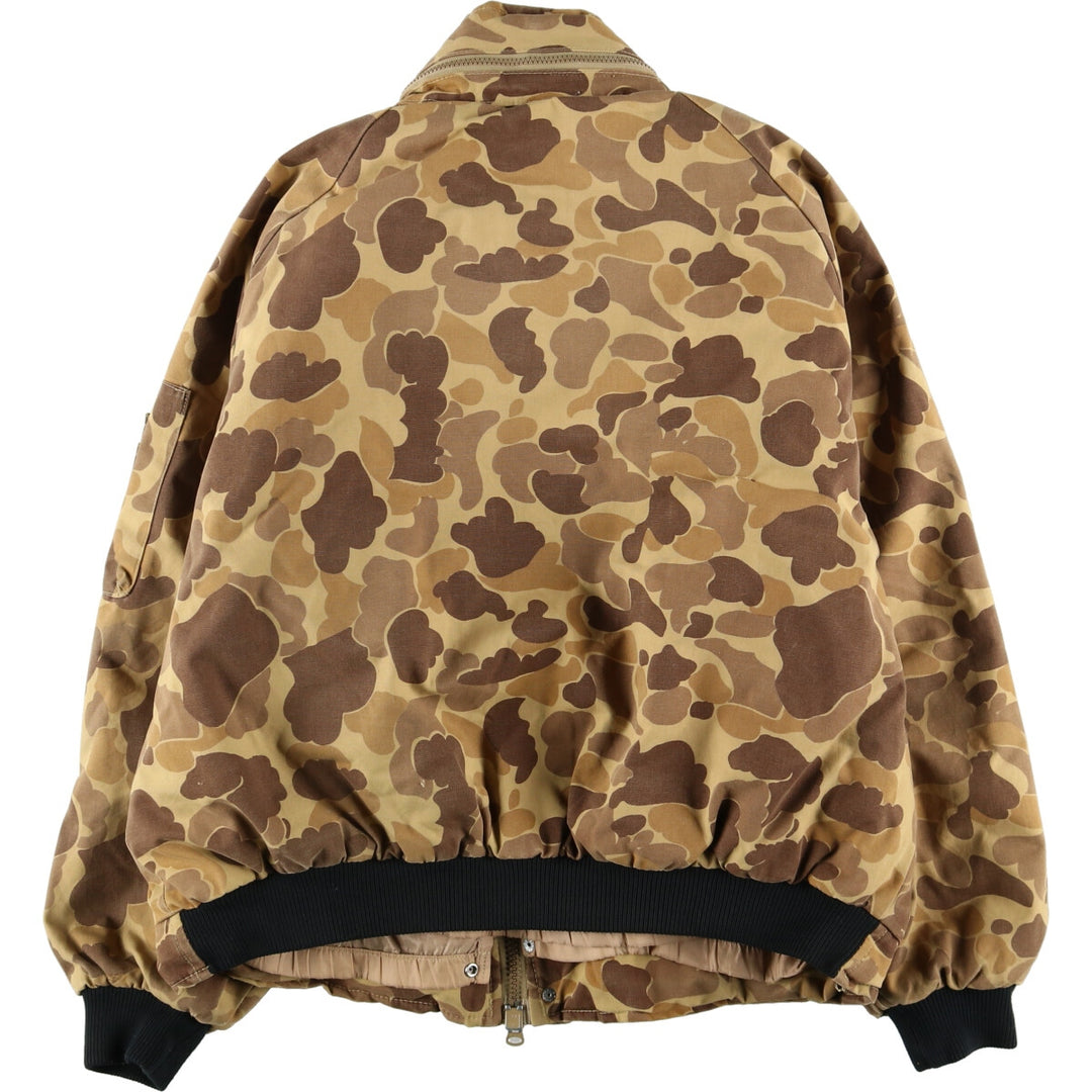 70s~80'S Gamehide Padded Camouflage Pattern Duck Hunter Camo Duck Hunting Jacket Men's XXL Vintage /eaa407259