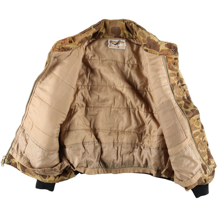 70s~80'S Gamehide Padded Camouflage Pattern Duck Hunter Camo Duck Hunting Jacket Men's XXL Vintage /eaa407259