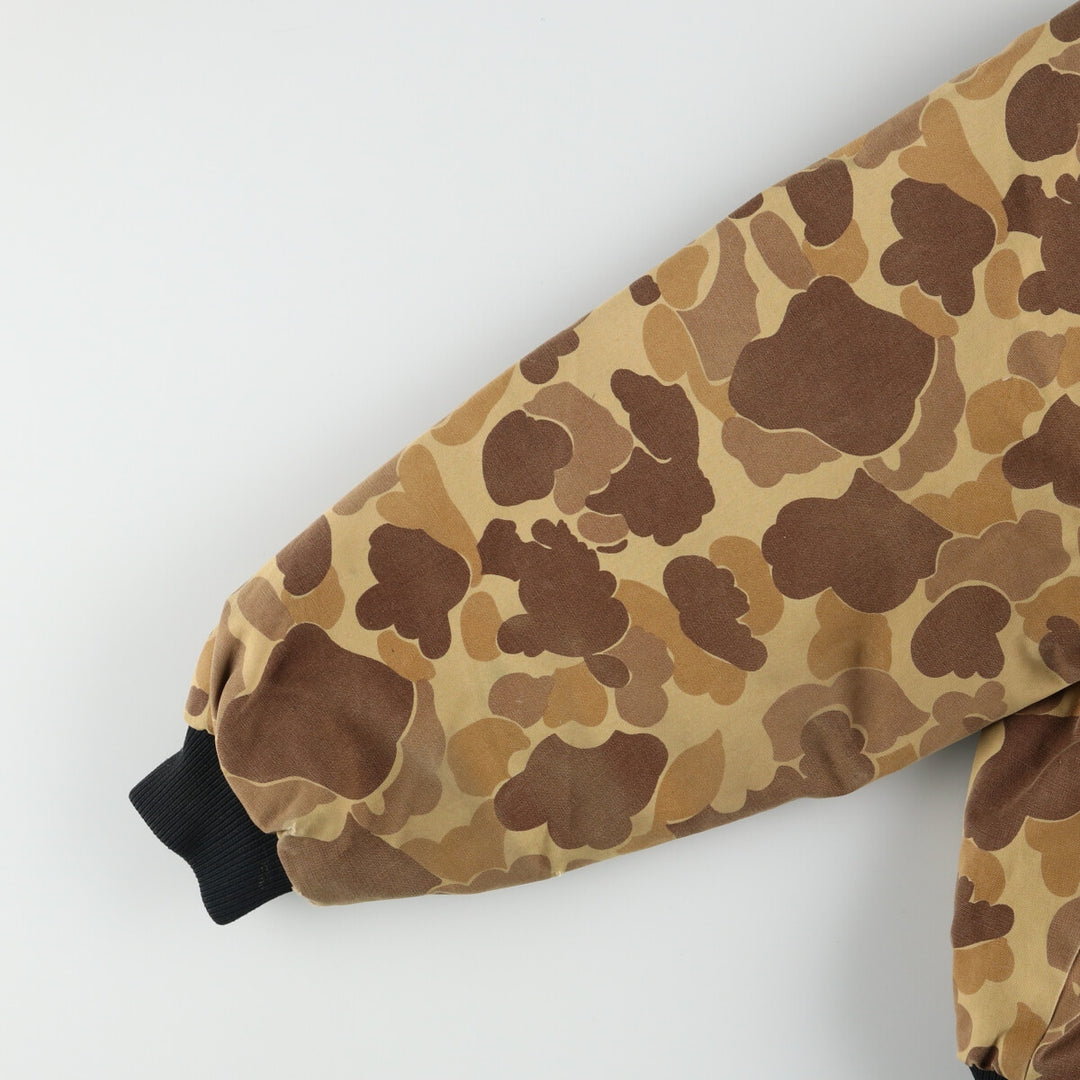 70s~80'S Gamehide Padded Camouflage Pattern Duck Hunter Camo Duck Hunting Jacket Men's XXL Vintage /eaa407259