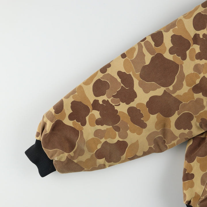 70s~80'S Gamehide Padded Camouflage Pattern Duck Hunter Camo Duck Hunting Jacket Men's XXL Vintage /eaa407259