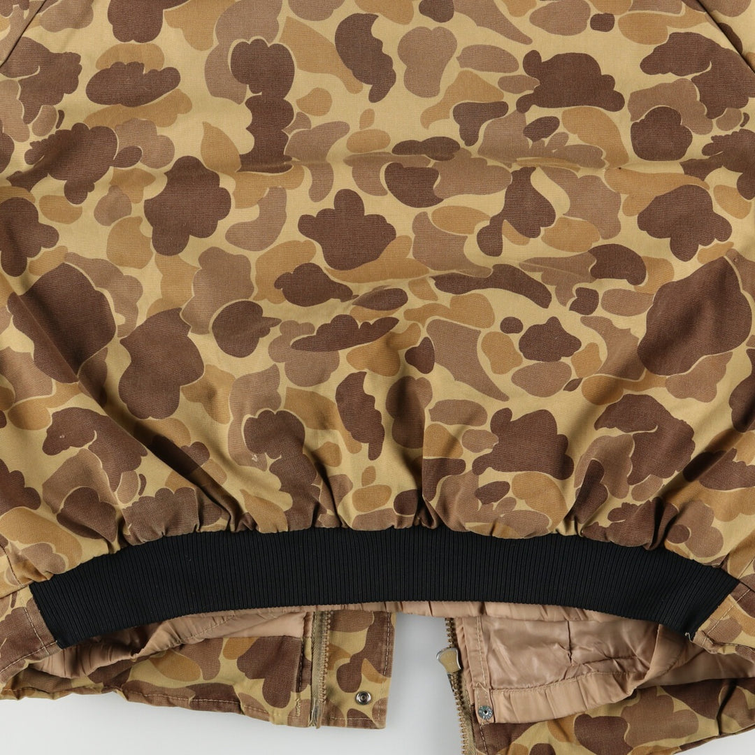 70s~80'S Gamehide Padded Camouflage Pattern Duck Hunter Camo Duck Hunting Jacket Men's XXL Vintage /eaa407259