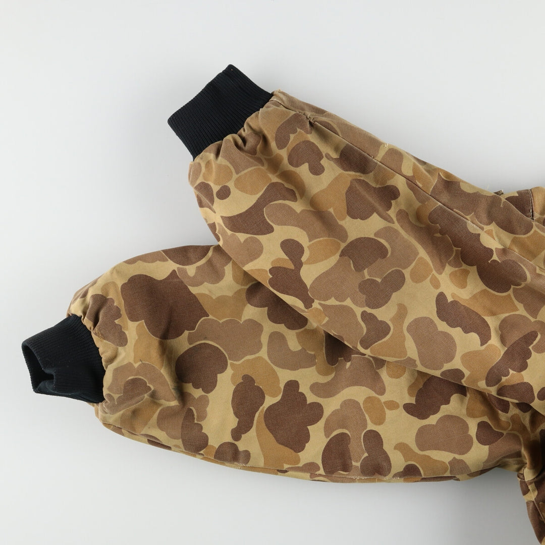 70s~80'S Gamehide Padded Camouflage Pattern Duck Hunter Camo Duck Hunting Jacket Men's XXL Vintage /eaa407259