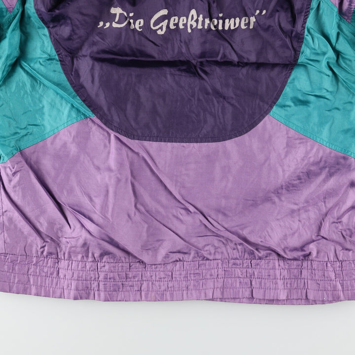 Adidas Back Print Nylon Jacket Men's L Vintage / eaa407540