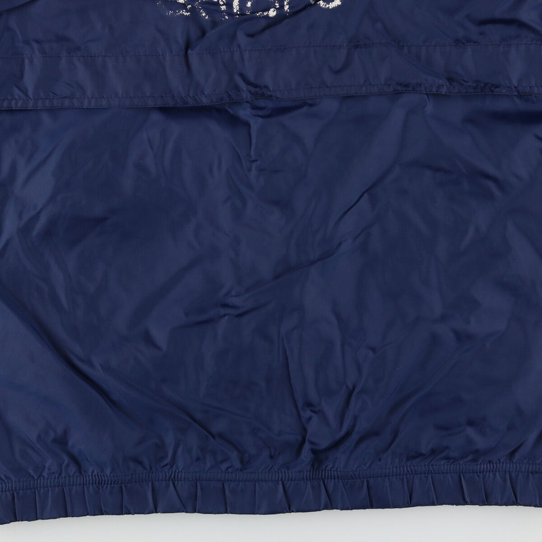 90'S Adidas Back Logo Nylon Hoodie Men's M Vintage / eaa407545