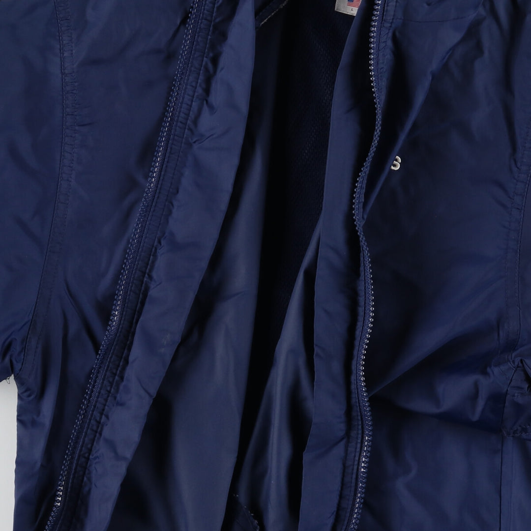 90'S Adidas Back Logo Nylon Hoodie Men's M Vintage / eaa407545