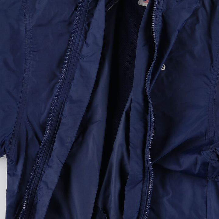 90'S Adidas Back Logo Nylon Hoodie Men's M Vintage / eaa407545