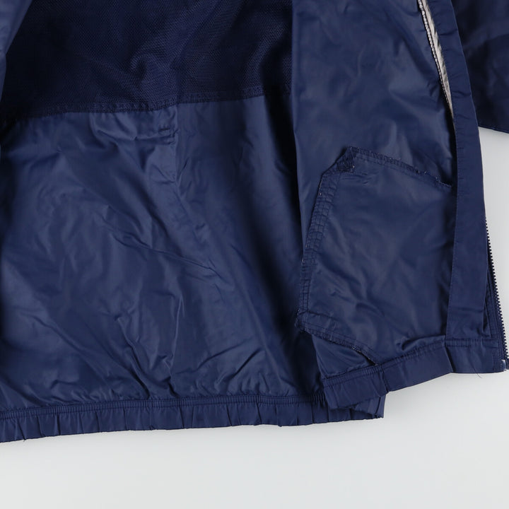 90'S Adidas Back Logo Nylon Hoodie Men's M Vintage / eaa407545