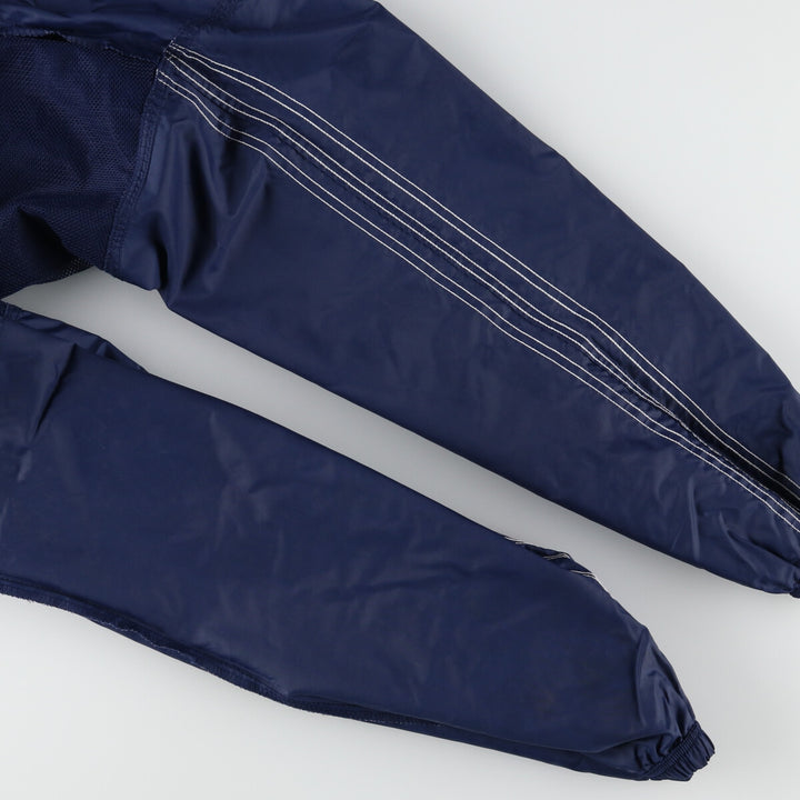 90'S Adidas Back Logo Nylon Hoodie Men's M Vintage / eaa407545