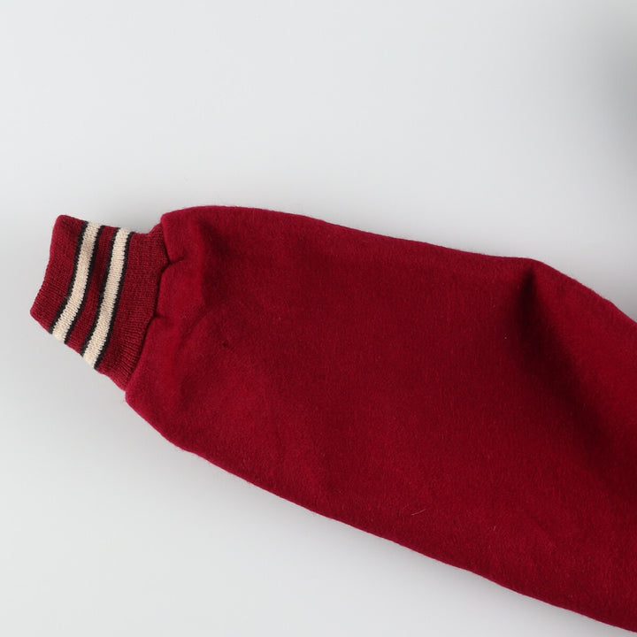 80'S NELSON'S Wool Stadium Jacket Award Jacket Varsity Jacket Women's XL Vintage /eaa407573