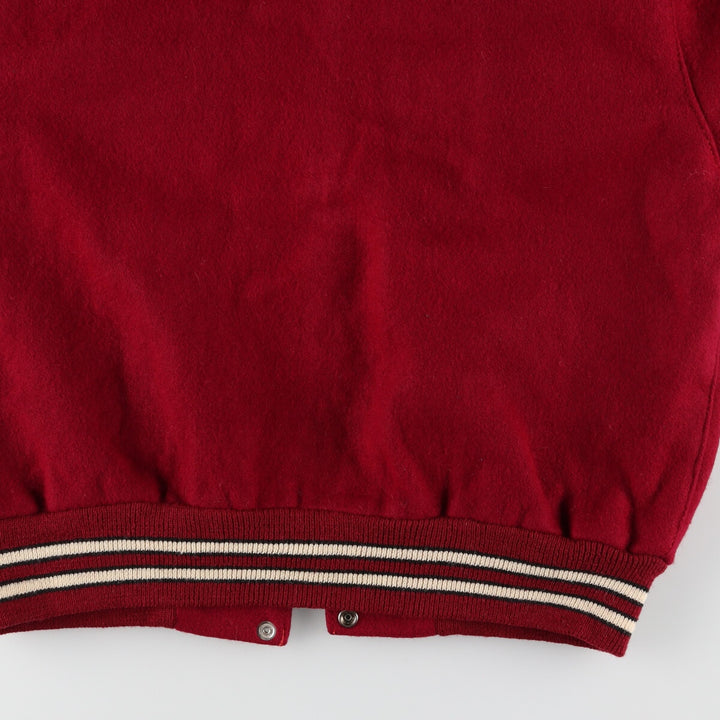 80'S NELSON'S Wool Stadium Jacket Award Jacket Varsity Jacket Women's XL Vintage /eaa407573