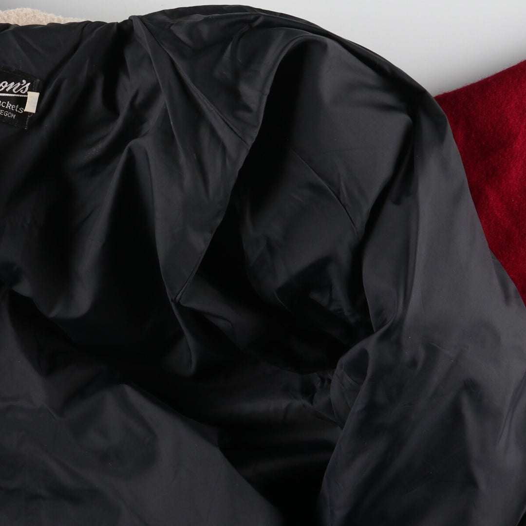 80'S NELSON'S Wool Stadium Jacket Award Jacket Varsity Jacket Women's XL Vintage /eaa407573