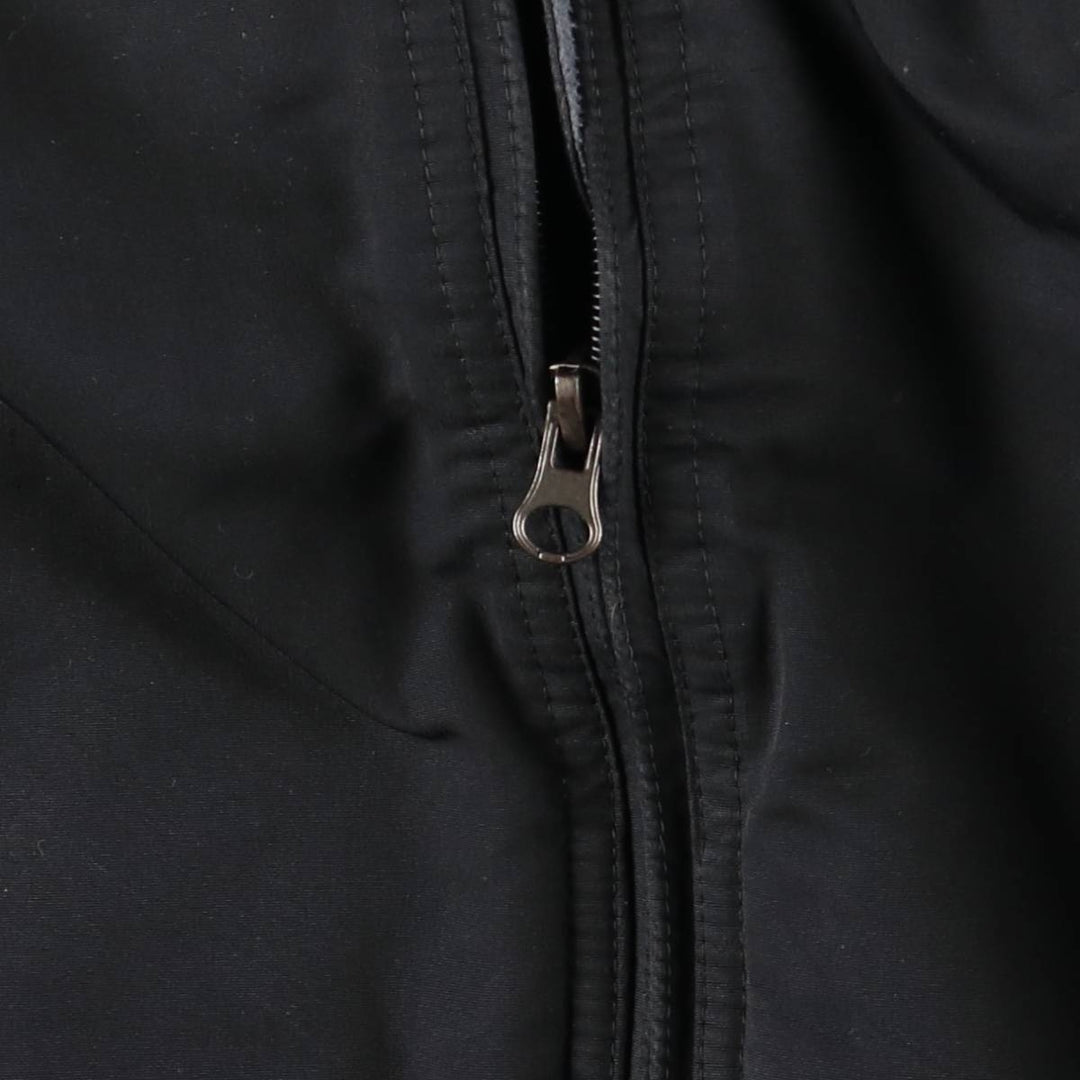 2000'S Nike Back Logo Padded Hoodie Puffer Jacket Men's Size L unclear black type Vintage Second Hand