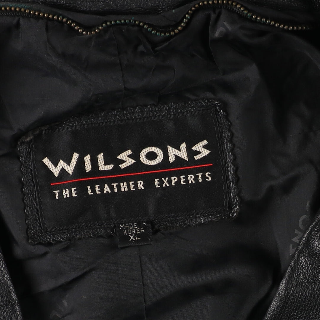 WILSON Leather Coat Men's XL /eaa407717