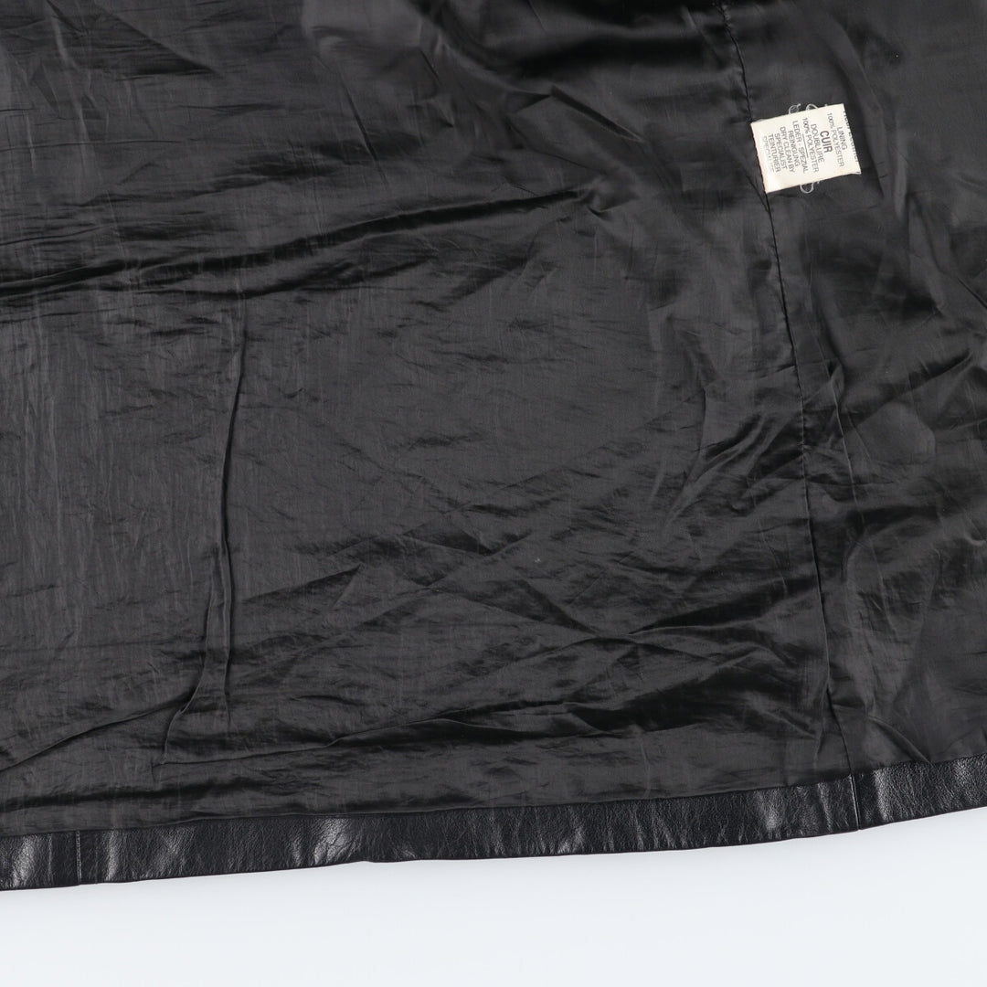 MALIK'S Leather Car Coat Men's XXL /eaa407718