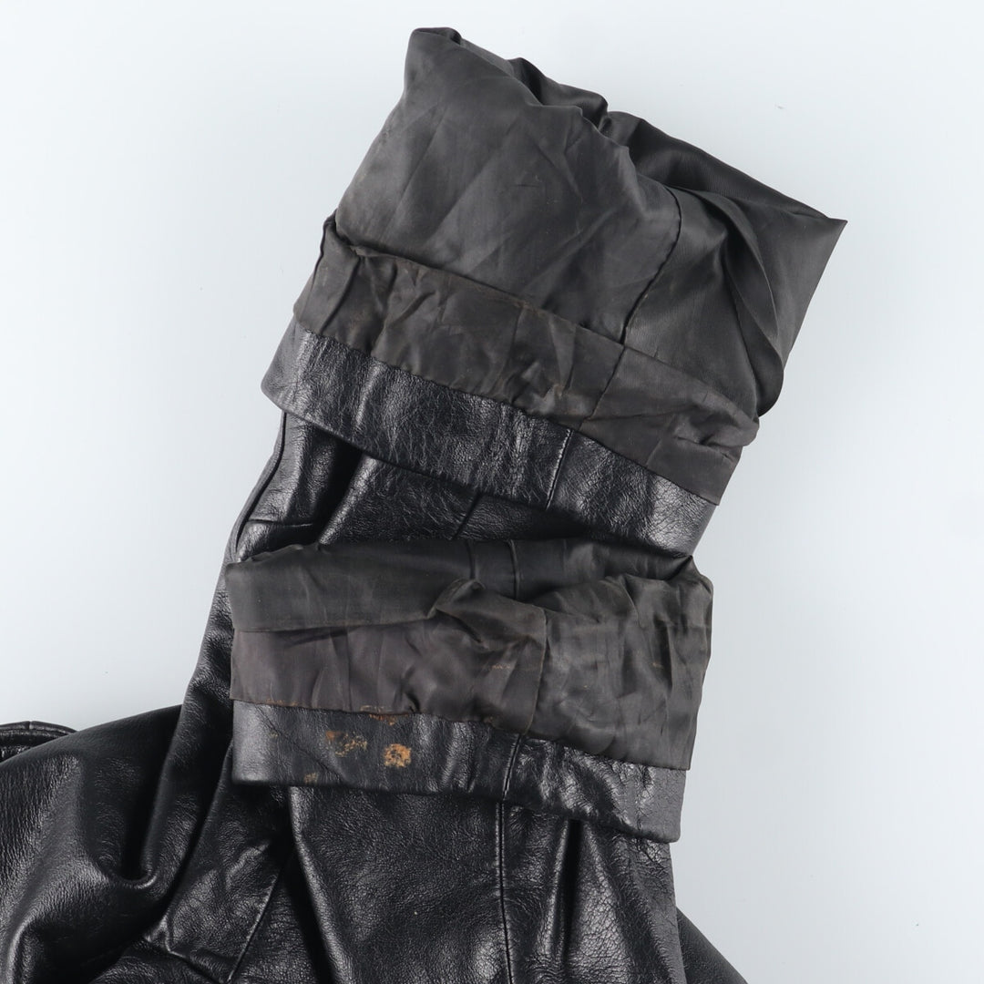 MALIK'S Leather Car Coat Men's XXL /eaa407718