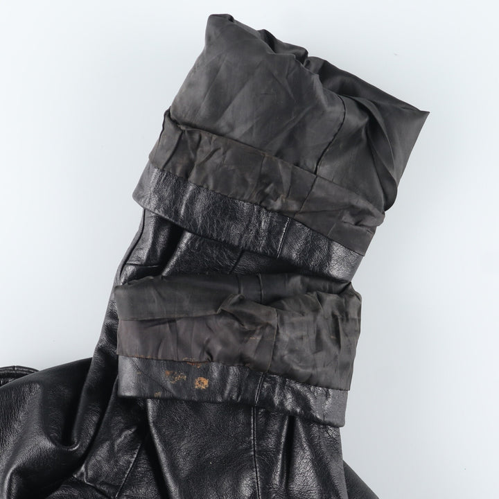 MALIK'S Leather Car Coat Men's XXL /eaa407718