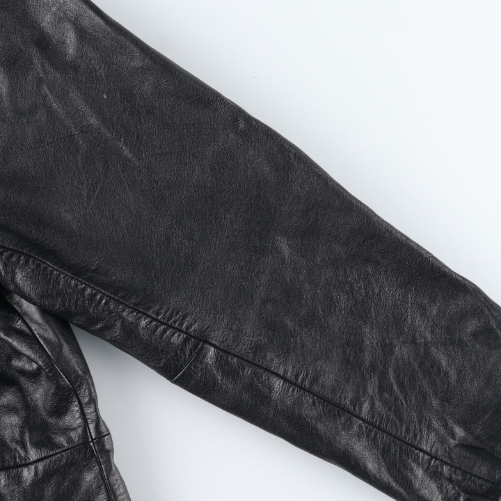 MALIK'S Leather Car Coat Men's XXL /eaa407718