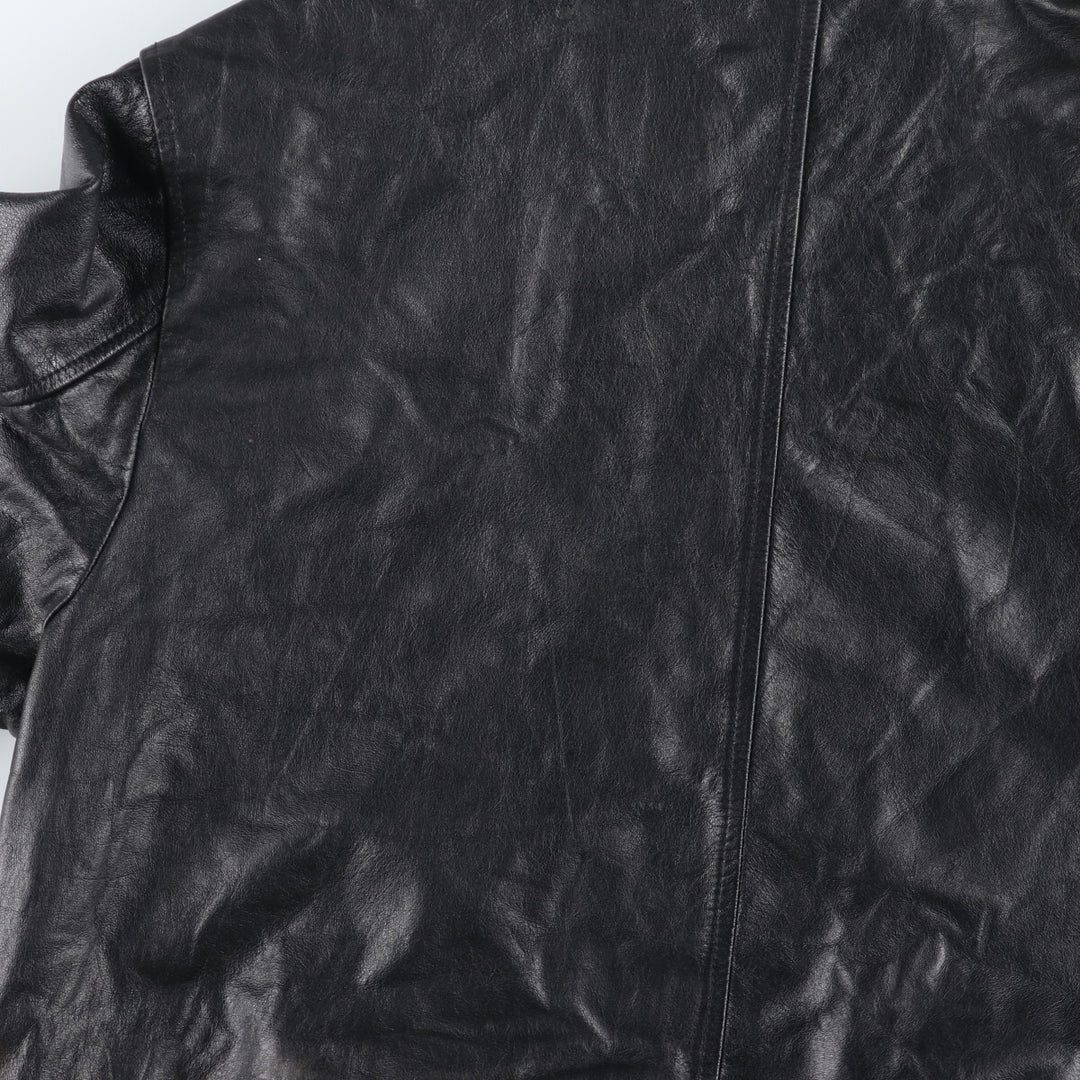 MALIK'S Leather Car Coat Men's XXL /eaa407718