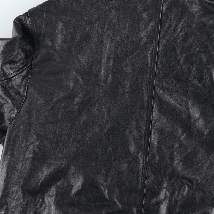 MALIK'S Leather Car Coat Men's XXL /eaa407718