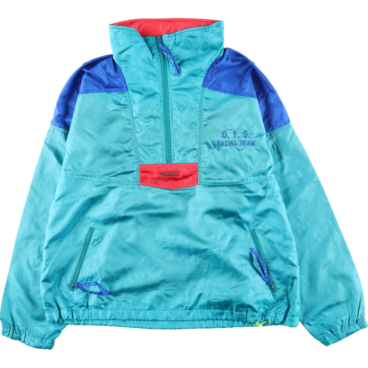 90'S Columbia Half Zip Nylon Pullover Men's XL Vintage /eaa407766