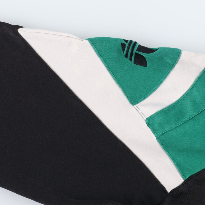 90'S Adidas Trefoil Logo Jersey Track Jacket Men's Medium Vintage /eaa407792