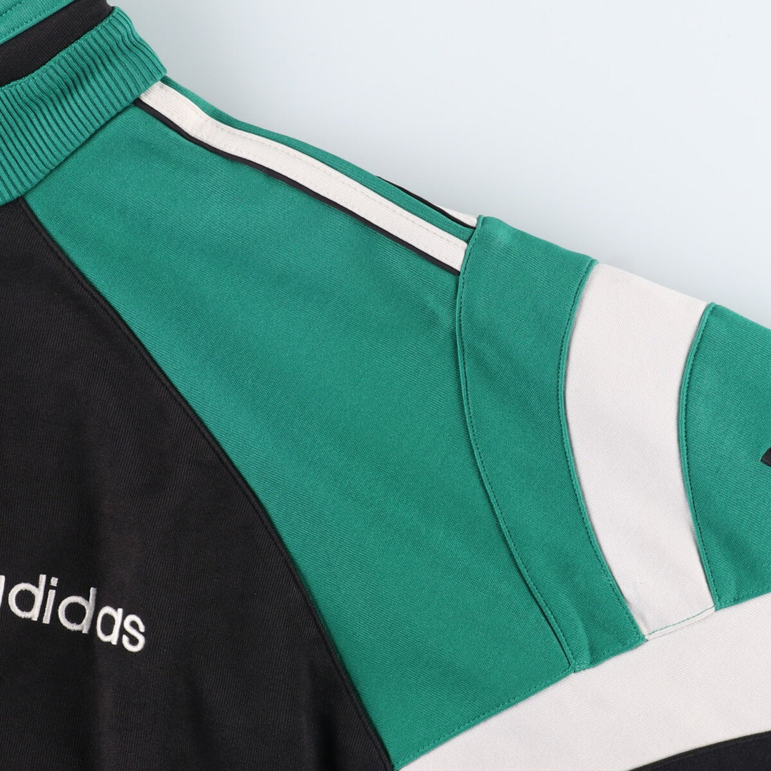 90'S Adidas Trefoil Logo Jersey Track Jacket Men's Medium Vintage /eaa407792