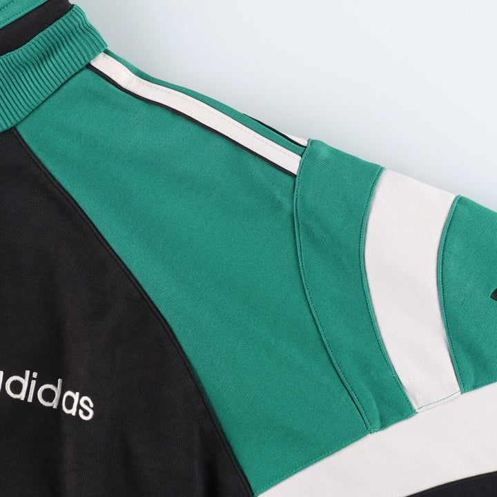 90'S Adidas Trefoil Logo Jersey Track Jacket Men's Medium Vintage /eaa407792