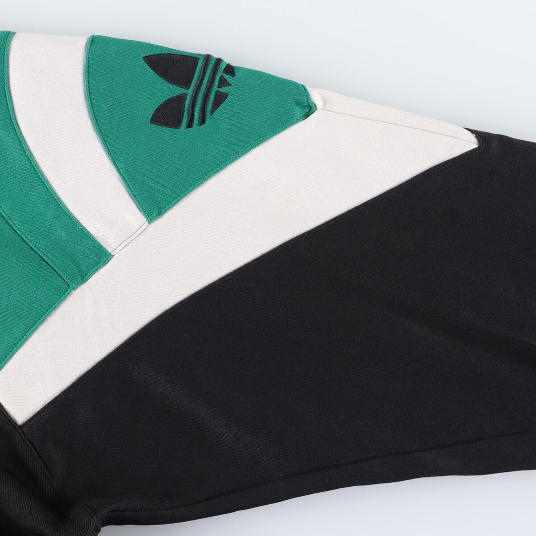 90'S Adidas Trefoil Logo Jersey Track Jacket Men's Medium Vintage /eaa407792