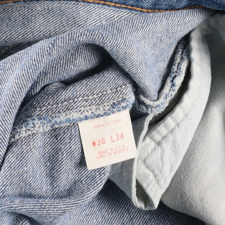90'S Levi's 501 Straight Denim Pants Made in USA Men's W36 Vintage /eaa407982