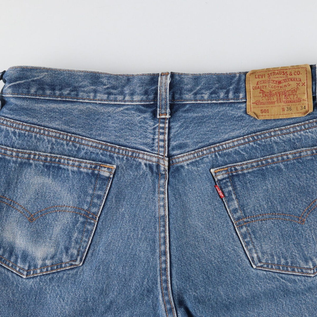 90'S Levi's 501 Straight Denim Pants Made in USA Men's W36 Vintage /eaa407982