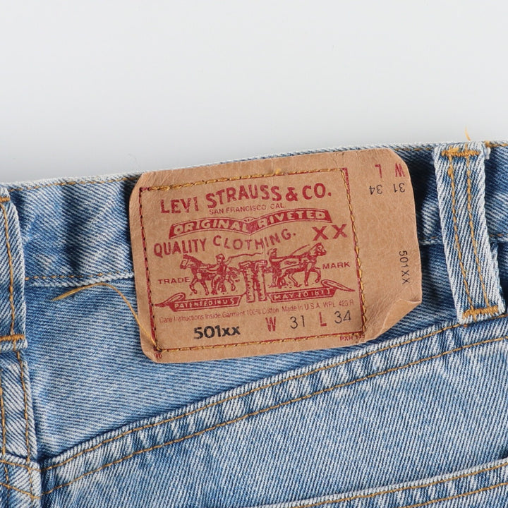 90'S Levi's 501 Straight Denim Pants Made in USA Men's W31 Vintage / eaa407983