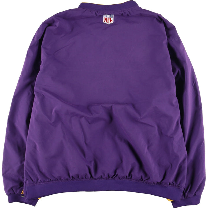 Reebok NFL MINNESOTA VIKINGS Minnesota Vikings Warm-up Pullover Men's XXL /eaa408055