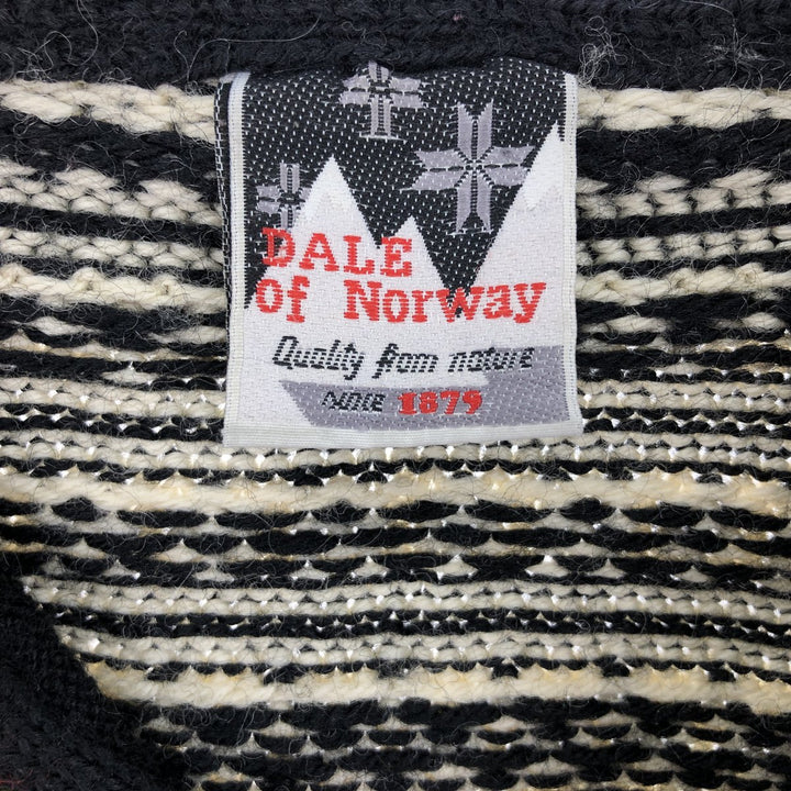 DALE of Norway All-over Nordic Pattern Wool Tyrolean Sweater Made in Norway Women's XL /eaa408118