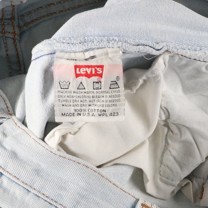 90'S Levi's 501 Straight Denim Pants Made in USA Women's L (w29) Vintage /eaa408201