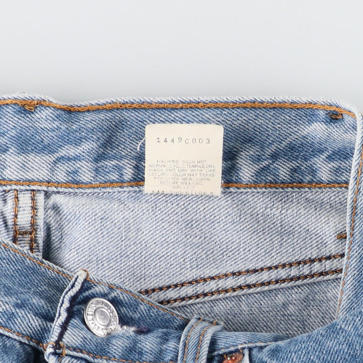 90'S Levi's 17501-0115 Straight Denim Pants Made in USA Women's L (w27) Vintage /eaa408202