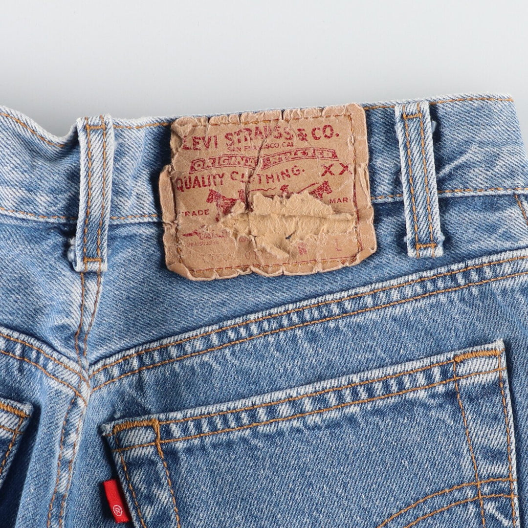 90'S Levi's 17501-0115 Straight Denim Pants Made in USA Women's L (w27) Vintage /eaa408202