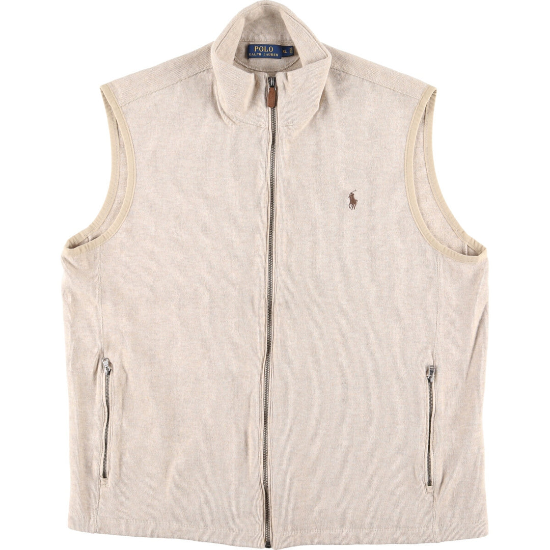 Ralph Lauren POLO RALPH LAUREN cotton vest men's XL /eaa408312