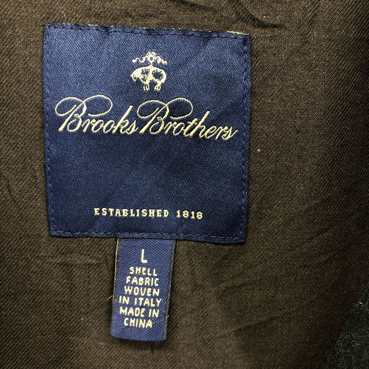 Brooks Brothers ESTABLISHED 1818 Open-front Wool Vest, Men's L /eaa408540