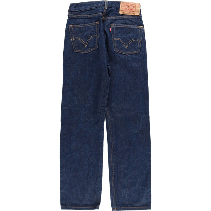 Levi's Levi's 501 STRAIGHT LEG BUTTON-FLY straight denim pants women's L (w28) /eaa408558