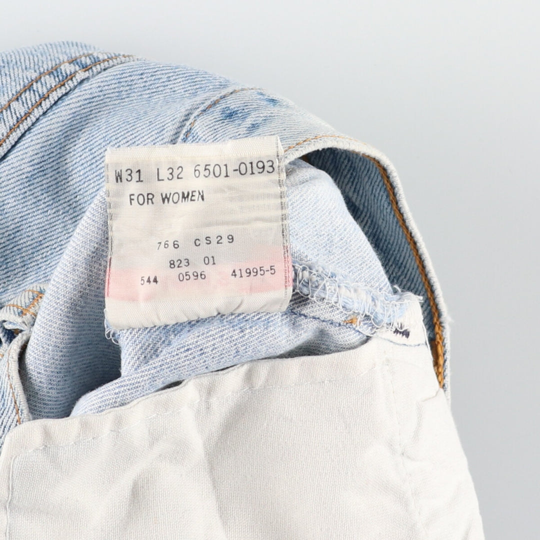 90'S Levi's 501 FOR WOMAN Straight Denim Pants Made in USA Women's L (w31) Vintage /eaa408561