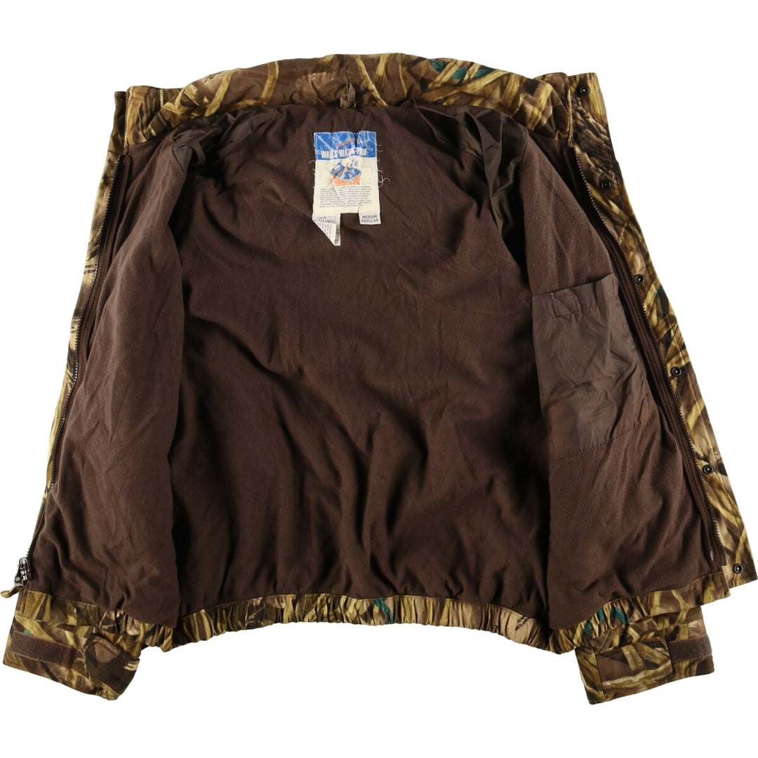 90'S Walls WATER PRUF Camouflage Pattern Wetland Camo Zip-up Jacket Men's M Vintage /eaa408567