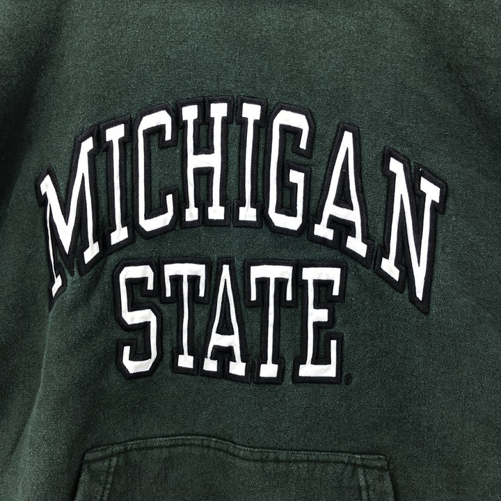 STEVE AND BARRYS MICHIGAN University of Michigan Reverse Weave College Sweat Pullover Hoodie Men's L /eaa408579