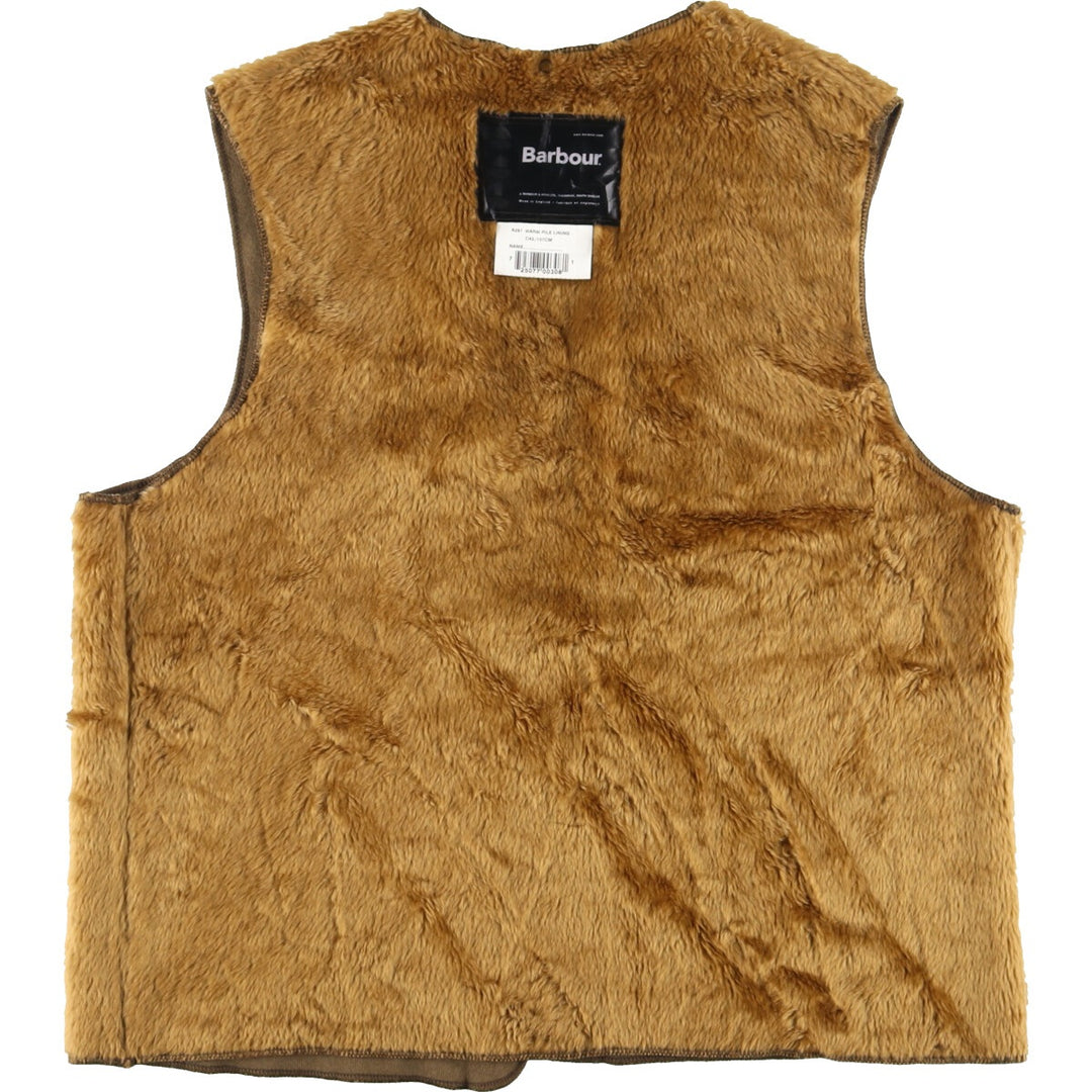 Barbour A297 WARM PILE LINING pile liner vest made in England C42/42.1" Men's L /eaa408725