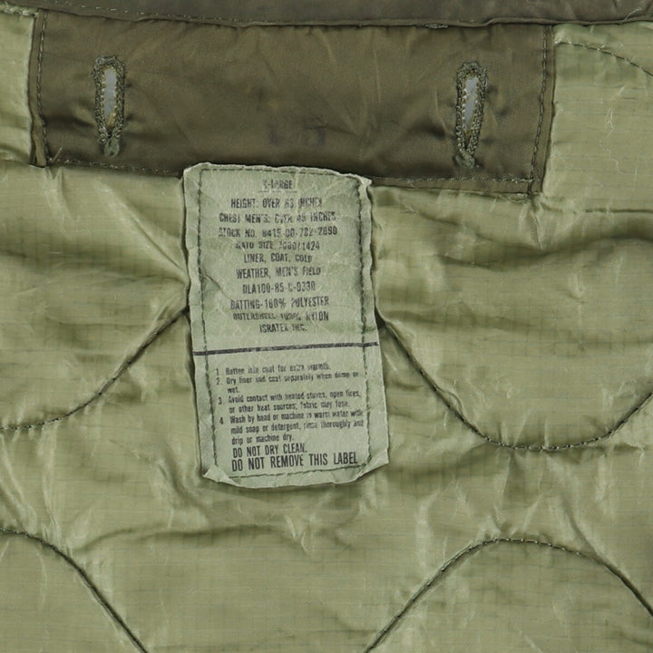 1985 US military genuine M-65 military liner jacket made in USA X-LARGE men's XL vintage /eaa408763