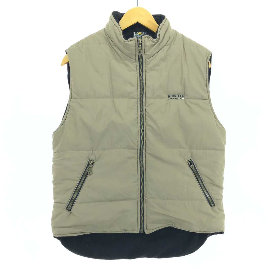 FLEECE ON THE EARTH padded vest, men's S /eaa408779