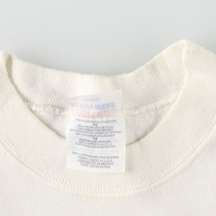 90'S Hanes Sweatshirt Trainer Men's XL Vintage /eaa408909