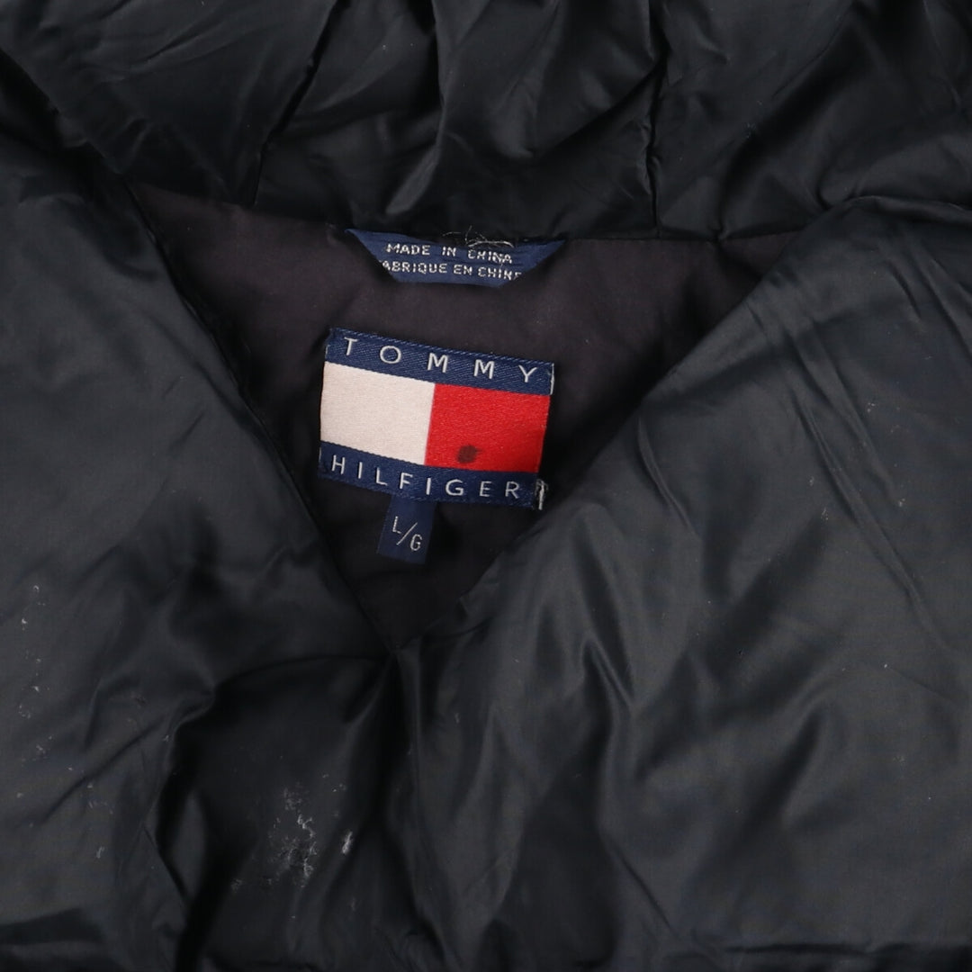 90'S Tommy Hilfiger Hooded Down Coat Men's L Vintage /eaa408946